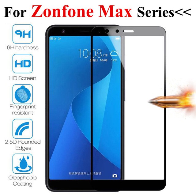 Asus ROG Phone 3 ZS661KS Zenfone Max Plus ZB570TL M1 ZB555KL Pro M2 ZB631KL ZB630KL Full Màn kính cường lực Tempered Glass Film