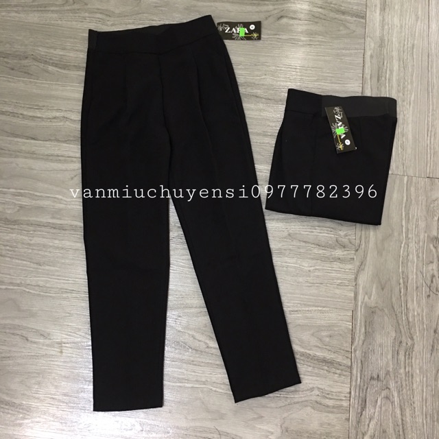 [Mã FAMAYWA giảm 10K đơn 50K] Quần baggy vải nữ cạp chun khoá sườn | BigBuy360 - bigbuy360.vn
