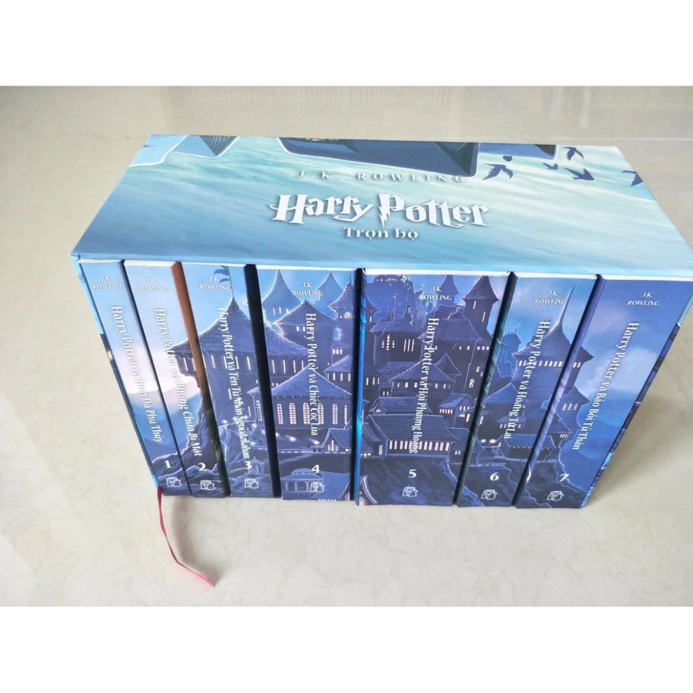 [Mã LIFEXANH03 giảm 10% đơn 500K] Sách - Boxset Harry Potter Bản Tiếng Việt (Trọn Bộ 7 Tập) - NXB Trẻ