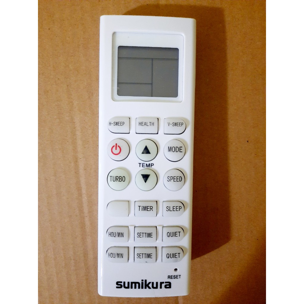 Điều khiển điều hòa Sumikura 1 &amp; 2 chiều- Hàng chính hãng mới 100% Tặng Pin