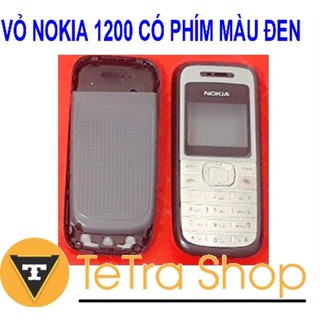 Vỏ nokia 1200 có phím màu đen