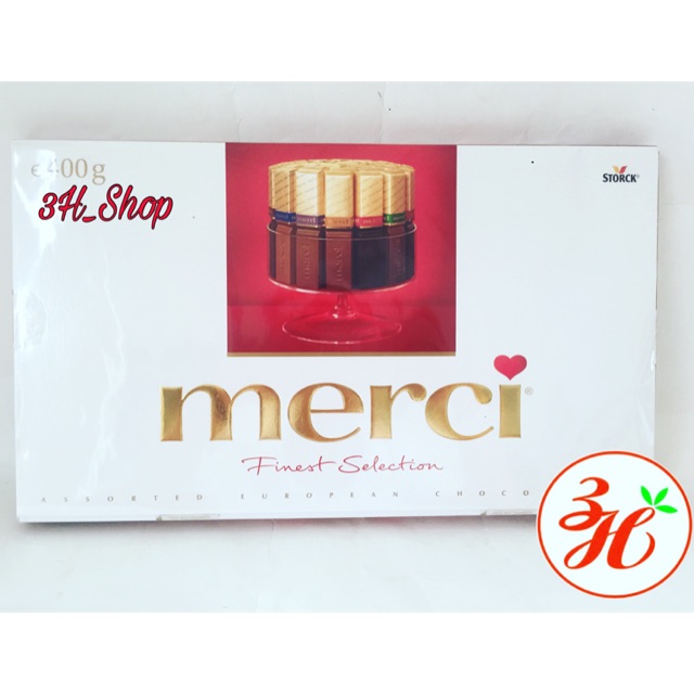 Sô cô la Merci Finest hộp 675g date T6/22 Đức