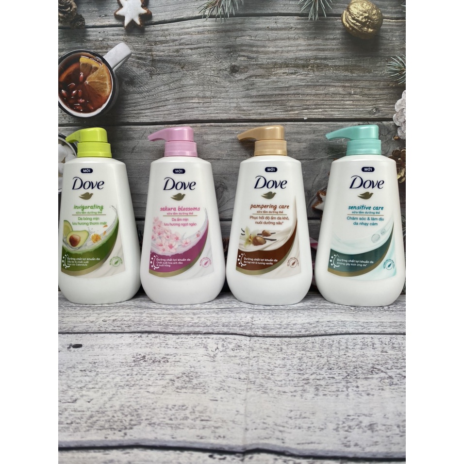 Sữa tắm dưỡng thể DOVE 530g