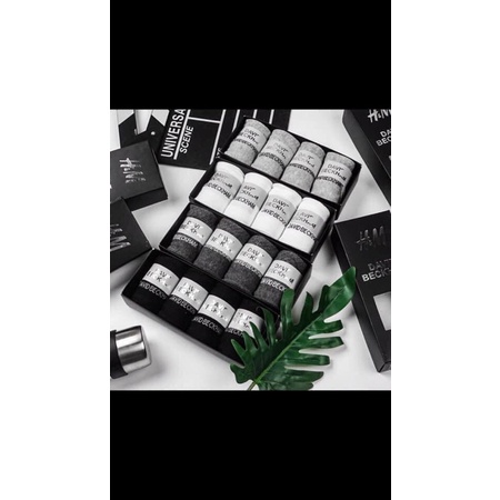 Tất HM cho nam ( hộp 4 đôi - kháng khuẩn- chống hôi)