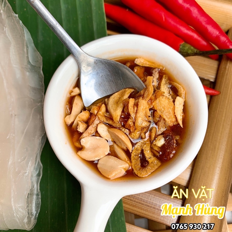 BÁNH TRÁNG PHƠI SƯƠNG CHẤM SỐT ME CHUA NGỌT ĐẬM ĐÀ BÁNH TRÁNG MẠNH HÙNG ĂN VẶT GIÁ RẺ SÀI GÒN