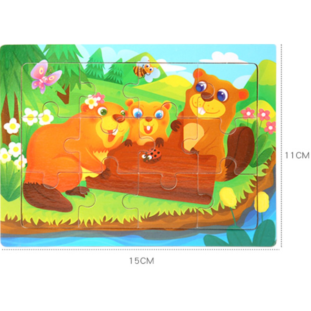 Miếng ghép hình. Tranh ghép cho bé 1-5 tuổi. mn_2018