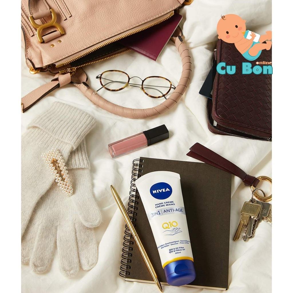 Kem dưỡng da tay NIVEA Q10 Hand Creme 3in1 Anti-Age 75ml Đức