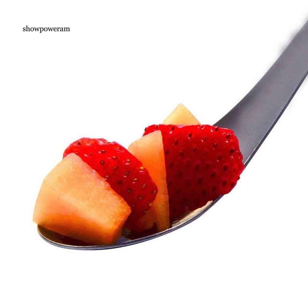 Nĩa kiêm muỗng inox 2 đầu đa năng