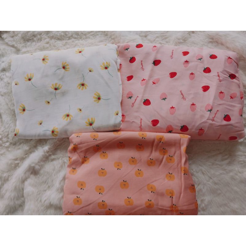 Vải đũi lạnh chất mịn mát không giãn