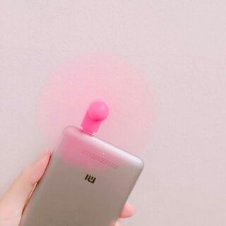 Quạt mini làm mát điện thoại dùng cho Android