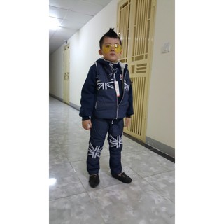 Quần áo mùa đông đẹp cho bé trai.