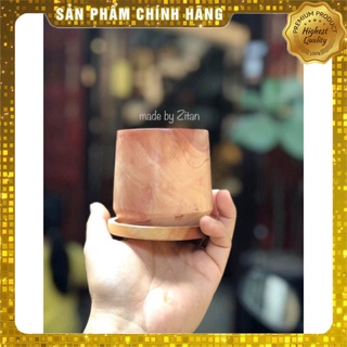 SALE OFF Combo Cốc Gỗ + Lót ly