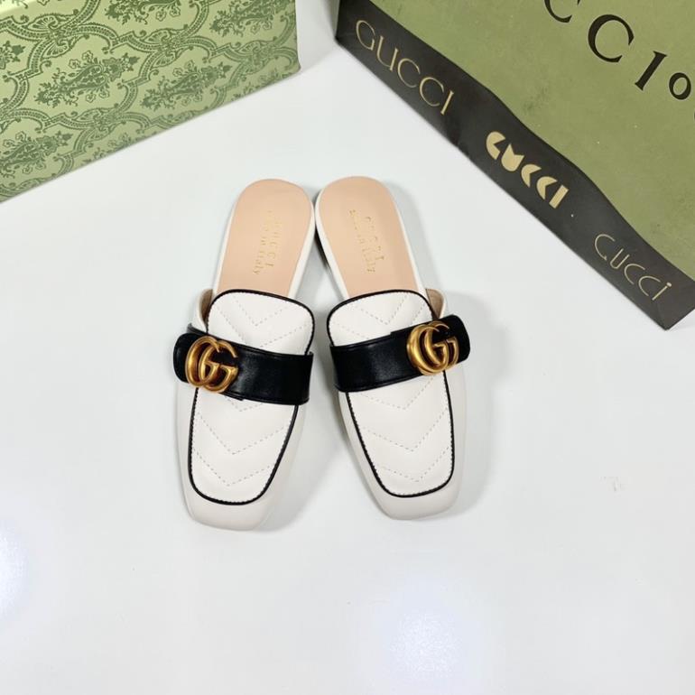 Sục Gucci 2 Màu Trắng Đen S2022 Full Size 35-39