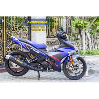 Tem Exciter 150 Mẫu Ducati Xanh Đen Nhám