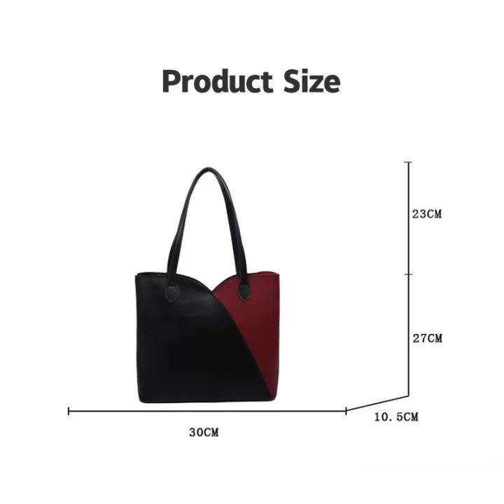 EnviroSax Túi Xách Da PU Cỡ Lớn Thiết Kế Đơn Giản Thời Trang Cho Nữ