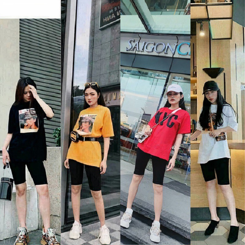 Quần legging lửng nữ nâng mông VIETCEN quần legging đùi tập gym cạp chun co giãn xuất Hàn | BigBuy360 - bigbuy360.vn