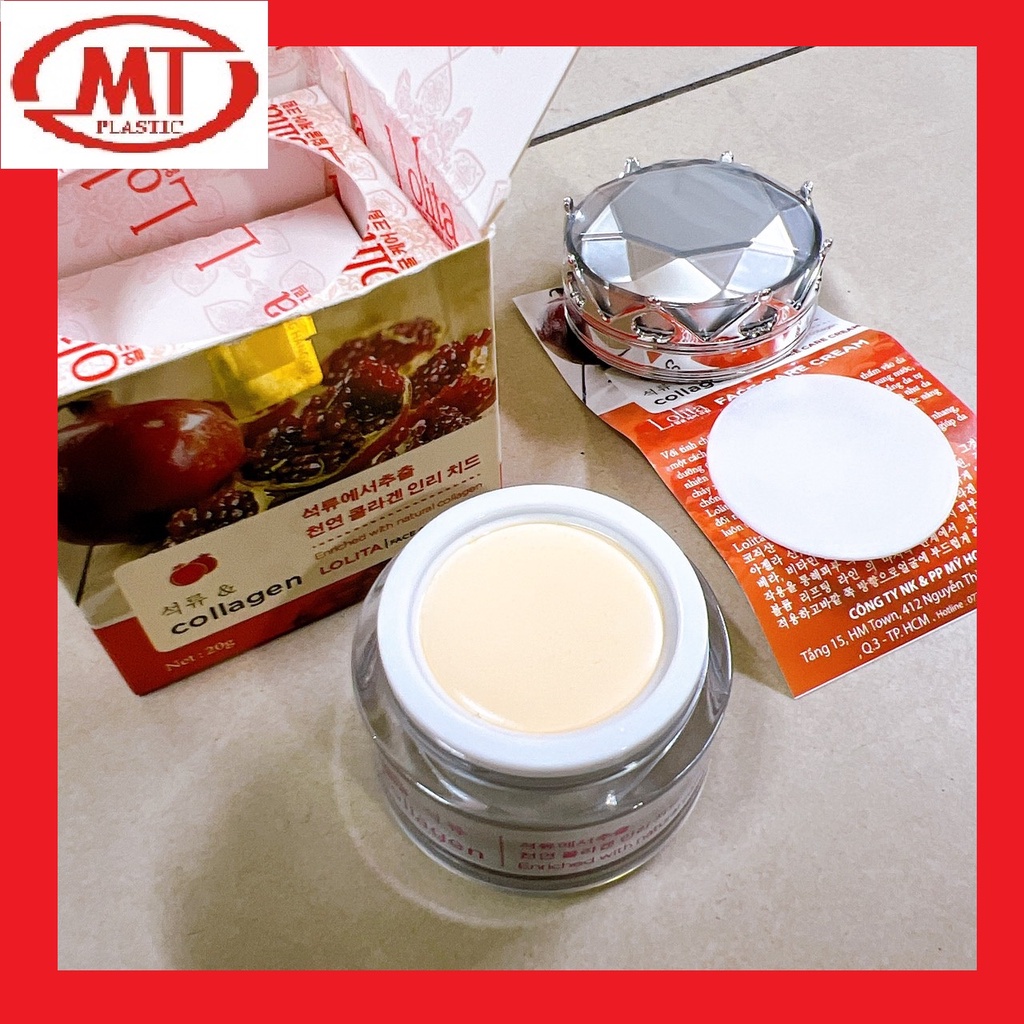 Kem lolita dưỡng trắng da ngừa mụn, bay nám Hàn Quốc hộp 20g