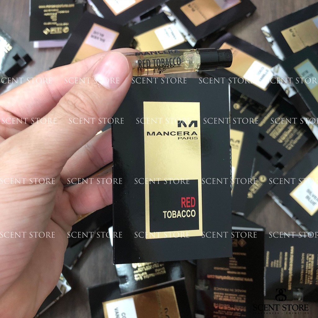 Scentstorevn - Vial chính hãng nước hoa Mancera Red Tobacco [2ml] | Thế Giới Skin Care