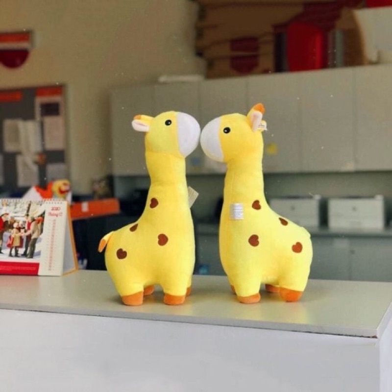 Gấu bông hưu cao cổ 45cm mềm mịn quà tặng cho bé🦒🦒freeship🦒