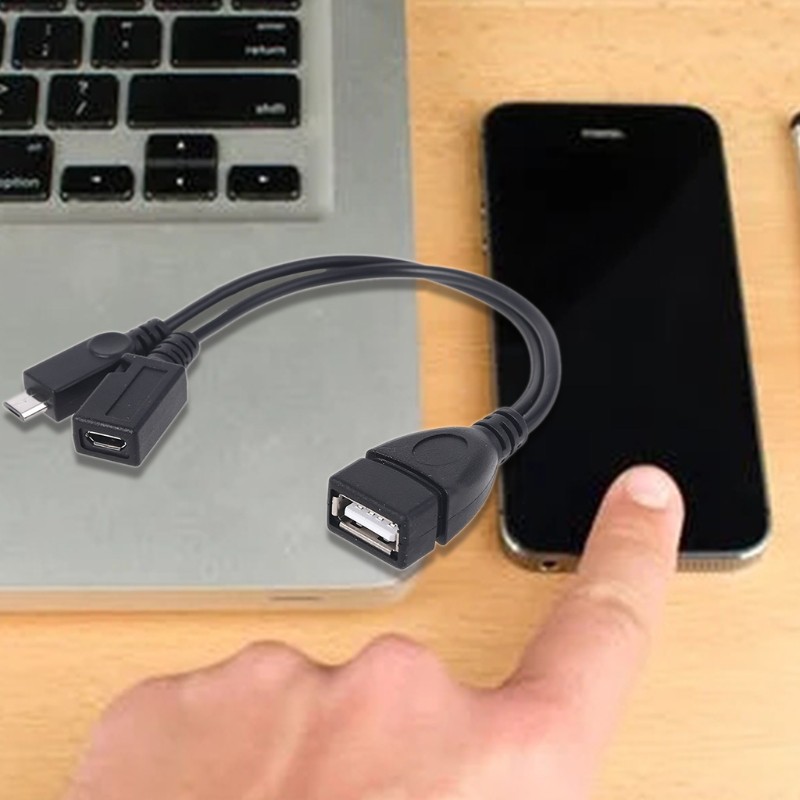 Cáp chuyển đổi Micro Usb sang Usb 2.0 otg cho Amazon fire TV điện thoại máy tính bảng PC