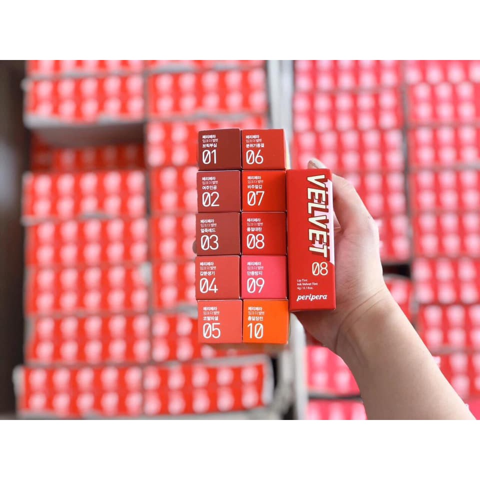 Son Ink Peripera Peri Ink Velvet Tint # MẪU MỚI 2022