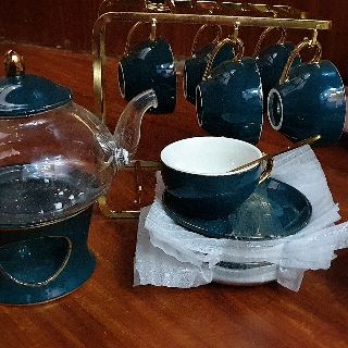 Bộ ấm trà chiều hoa bắc âu