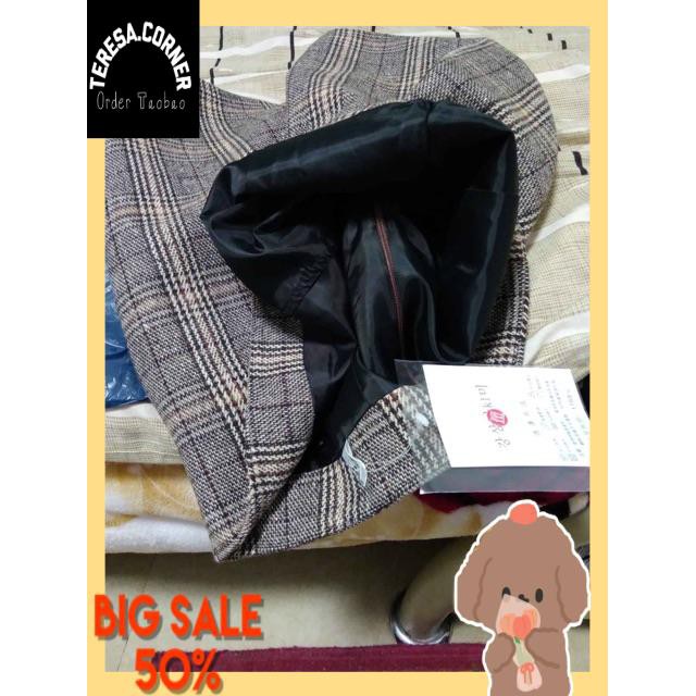 [ORDER]CHÂN VÁY CARO ULZZANG VINTAGE | BigBuy360 - bigbuy360.vn