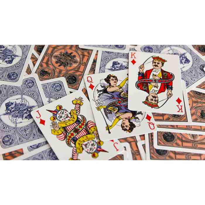 Bài tây ảo thuật chính hãng từ Mỹ: Circus No. 47 (Blue) Playing Cards