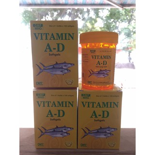 Vitamin A-D (lọ 100 viên)