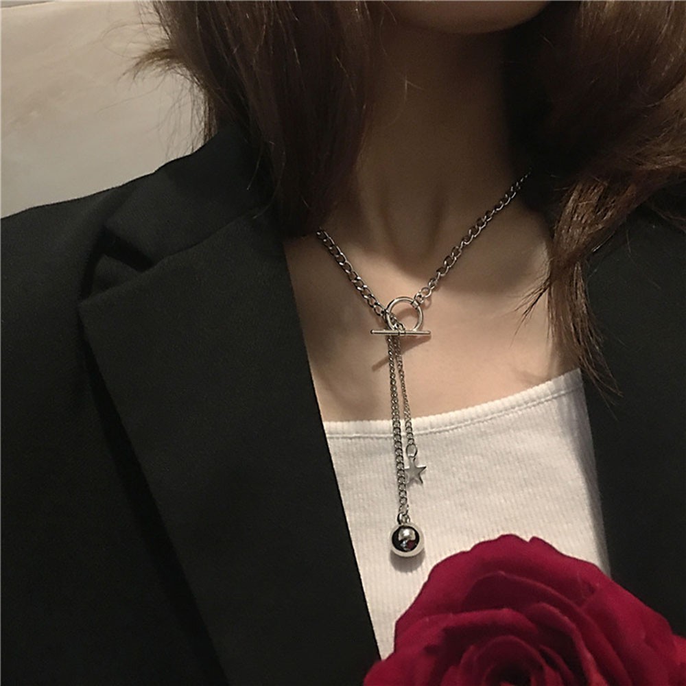 vòng cổ Hợp Kim Mặt Ngôi Sao Thời Trang Cho Nữ