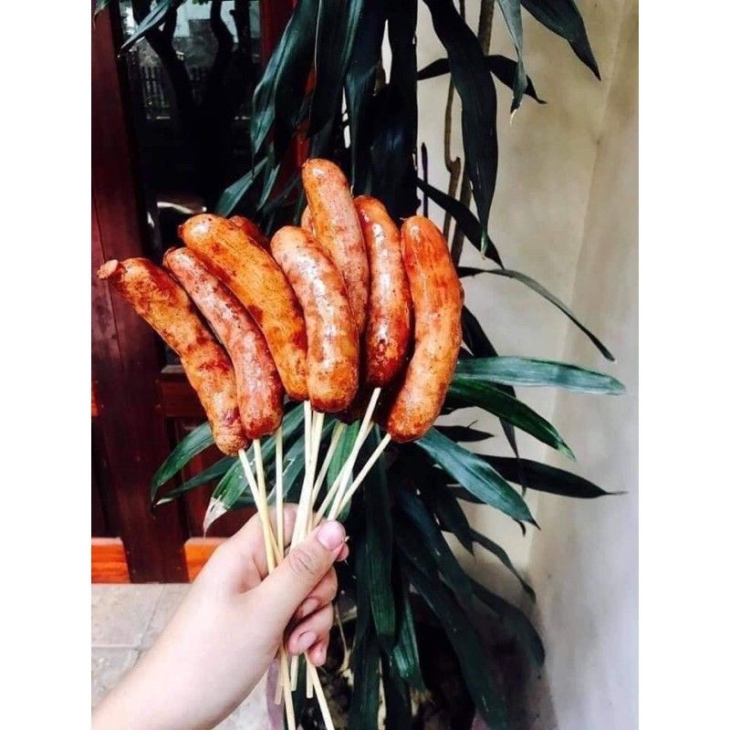 Lạp xưởng tươi Đông Phương đặc sản Hải Dương ❤NOWSHIP❤gói 500gr. Lạp sườn/ Lạp xường tươi thơm ngon chuẩn vị Hải Dương