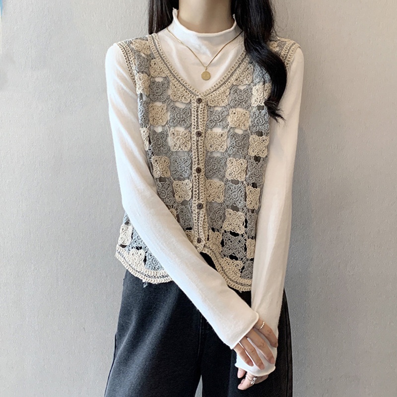 Áo Croptop Dệt Kim Hai Dây Thời Trang Mùa Hè Dành Cho Nữ