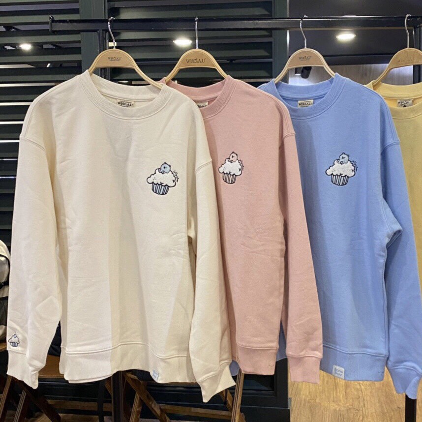 ÁO SWEATER THÊU KEM SIÊU CUTE ( N27)