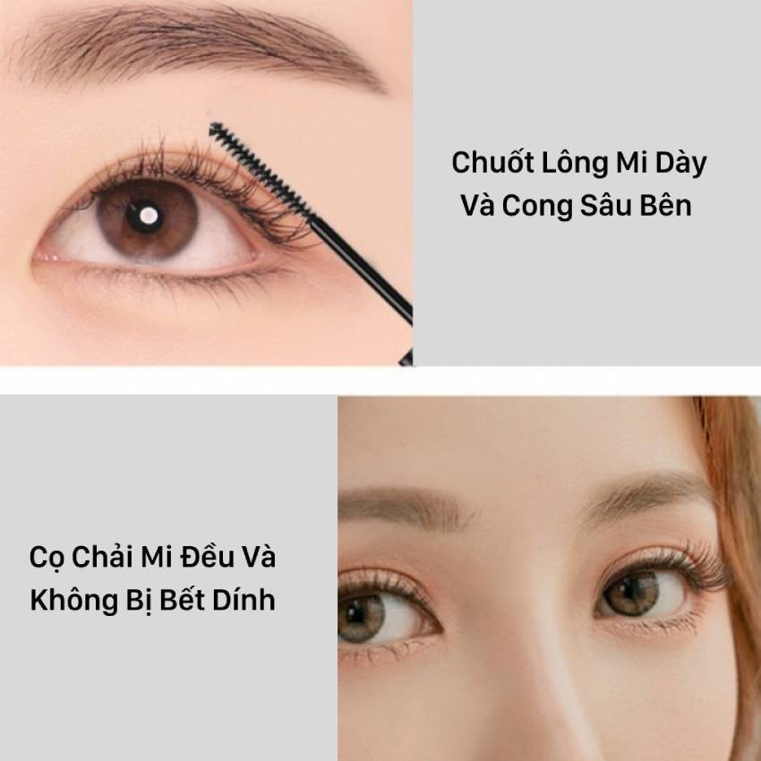 Mascara nội địa trung chống nước chuốt mi siêu mảnh tơi mi lâu trôi DANA