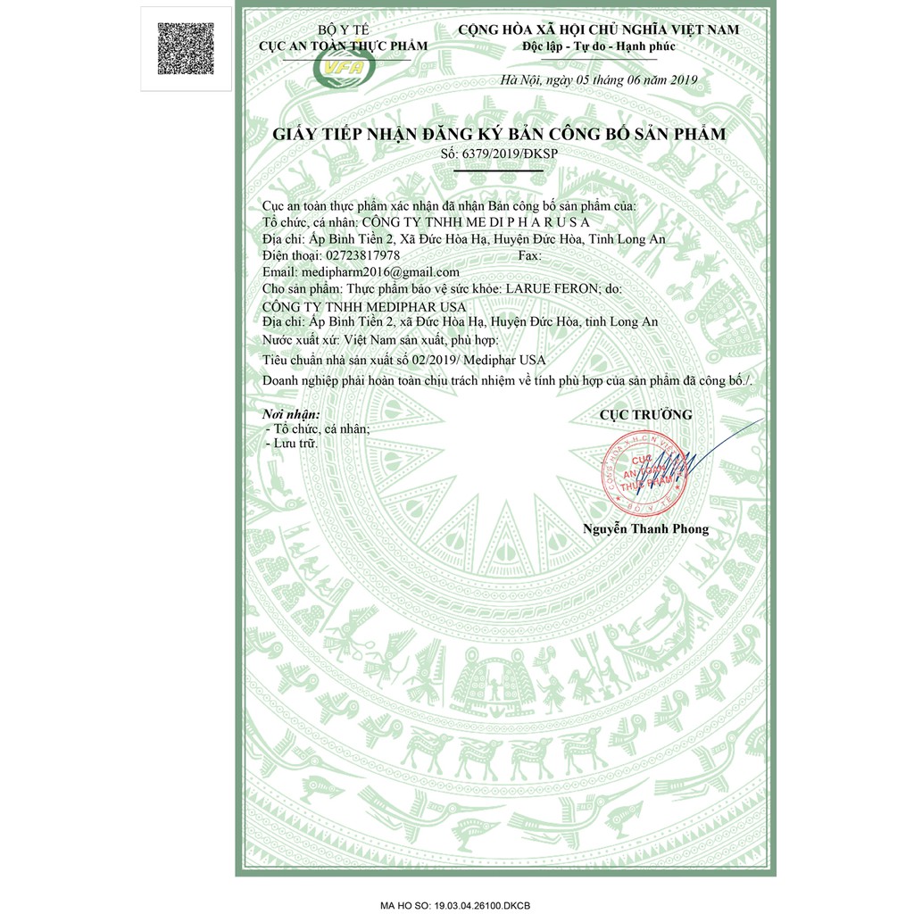 [MEDIPHAR USA] Sirô LARUE FERON - Bổ sung Lysin, Sắt, vitamin giúp bé ăn ngon | Thế Giới Skin Care