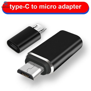 ✿♥▷ Micro USB Male to Type C Female Adapter Converter Connector Aluminium Alloy for Phone Tablet