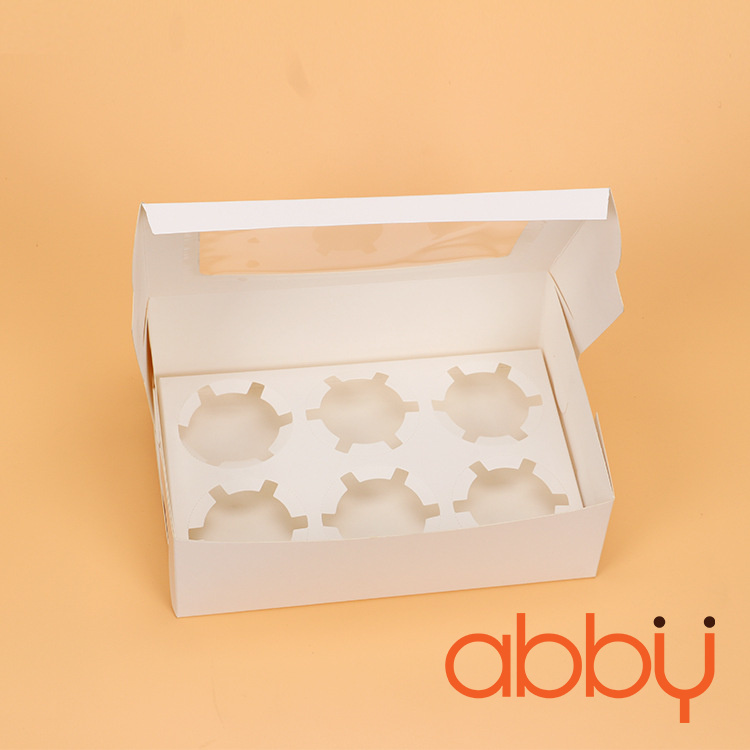 Hộp đựng bánh cupcake 2 - 4 - 6 ô