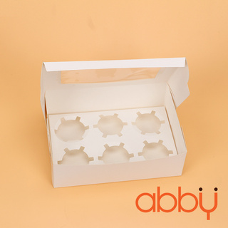 Hộp đựng bánh cupcake 2 - 4 - 6 ô