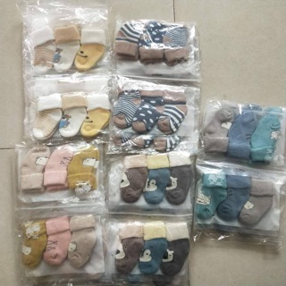 Tất xù set 3 đôi dày dặn