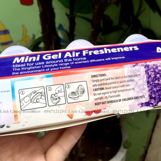 Combo 4 sáp thơm mini CLEAN & FRESH