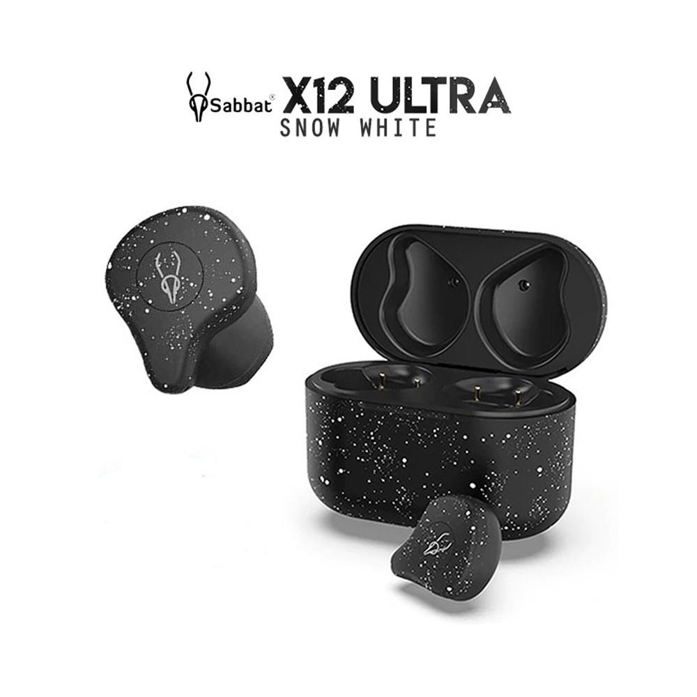 [Mã ELMALL300 giảm 7% đơn 500K] Tai nghe bluetooth Sabbat X12 ultra phiên bản Snow flake - Tuyết rơi