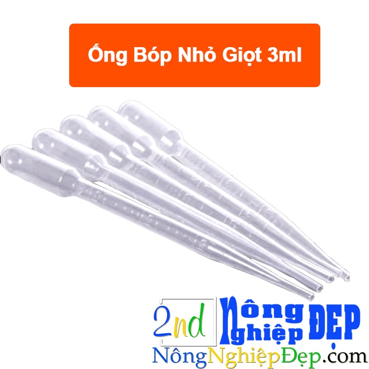 Ống Bóp Nhỏ Giọt 3ml - Đo Lường Phân Bón