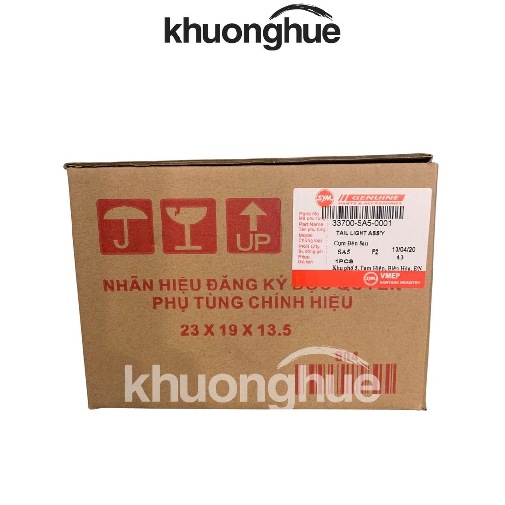 Bộ Đèn Sau Xe Elegant Chính Hãng SYM