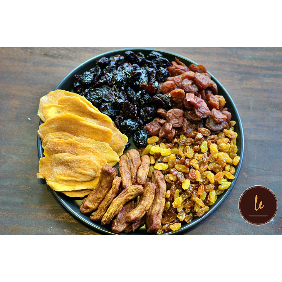Mixed fruits 5 loại trái cây sấy dẻo tự nhiên 500g | BigBuy360 - bigbuy360.vn