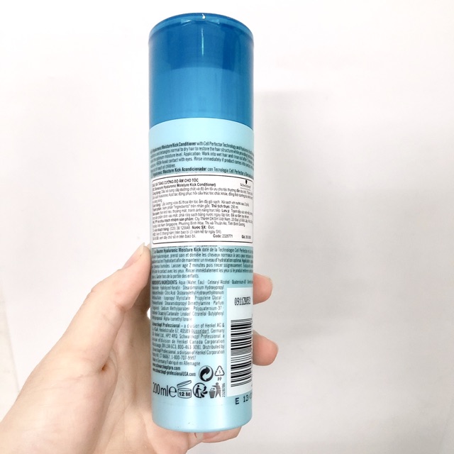 DẦU XẢ SCHWARZKOPF BC BONACURE HUALURON MOISTURE KICK 200ml