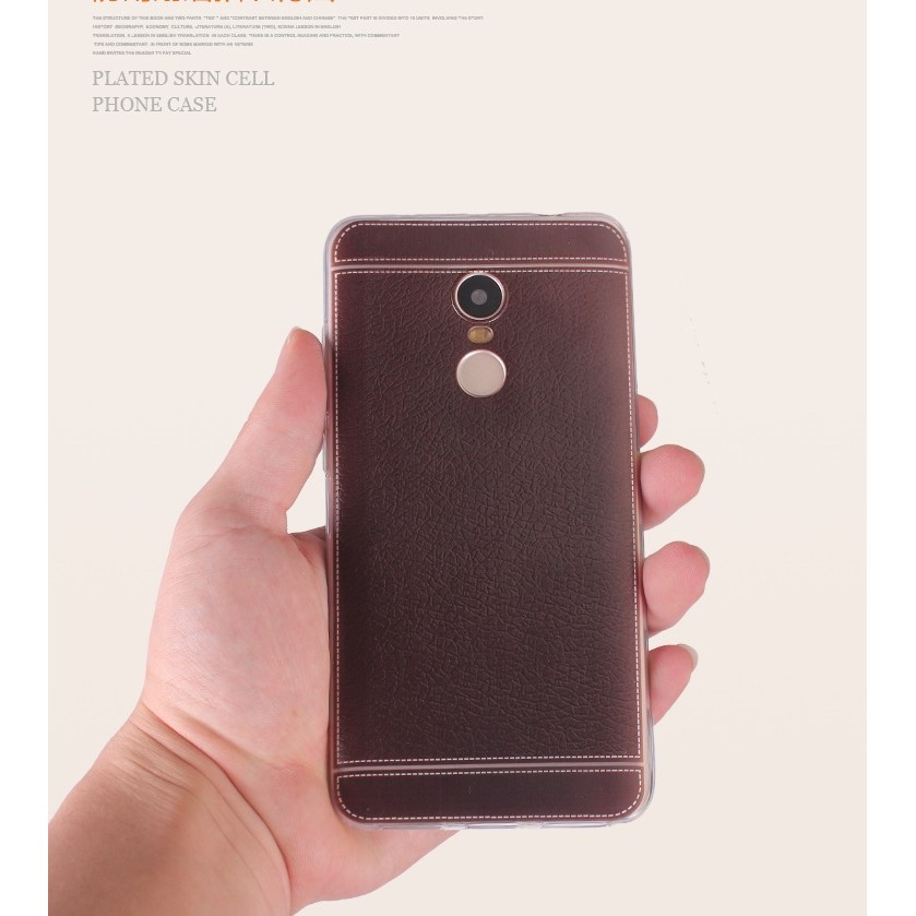 Ốp lưng xiaomi redmi note 4 - business case