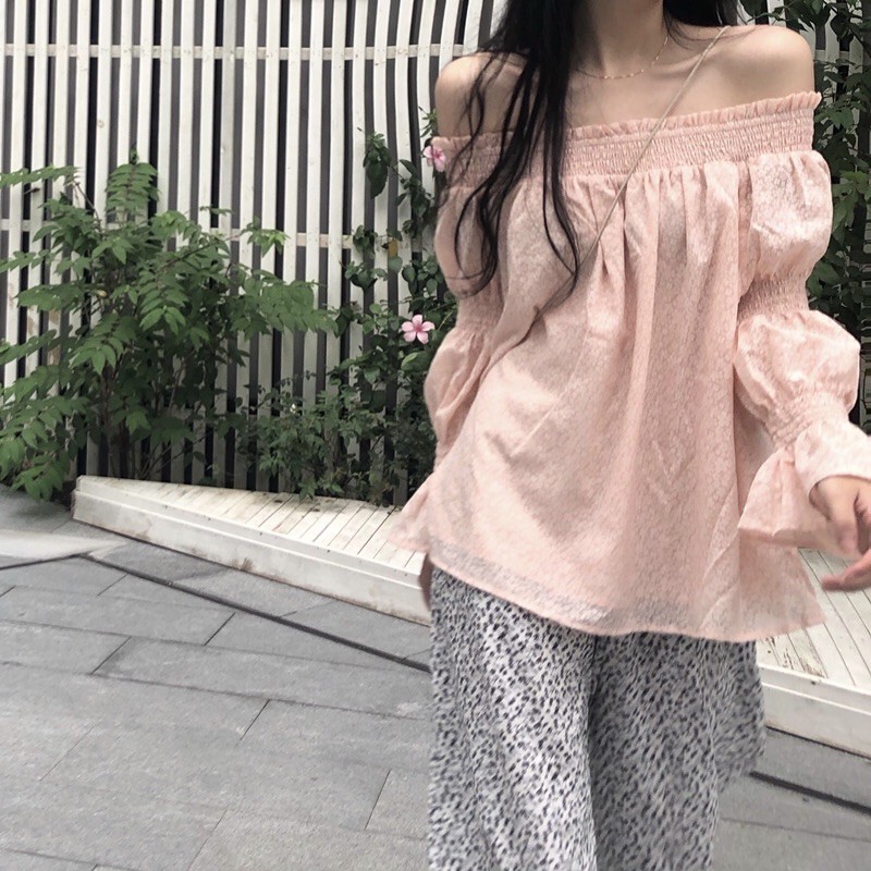 SET ÁO TRỄ VAI + QUẦN ỐNG SUÔNG | BigBuy360 - bigbuy360.vn