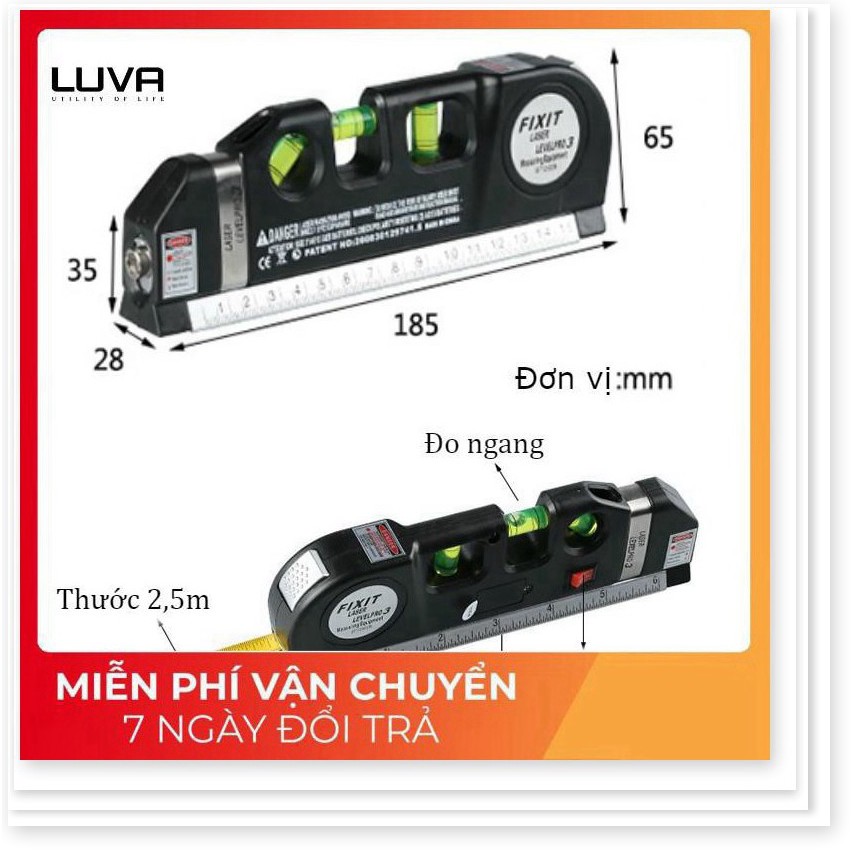 Thước Ni Vô Laser Đa Năng FIXIT