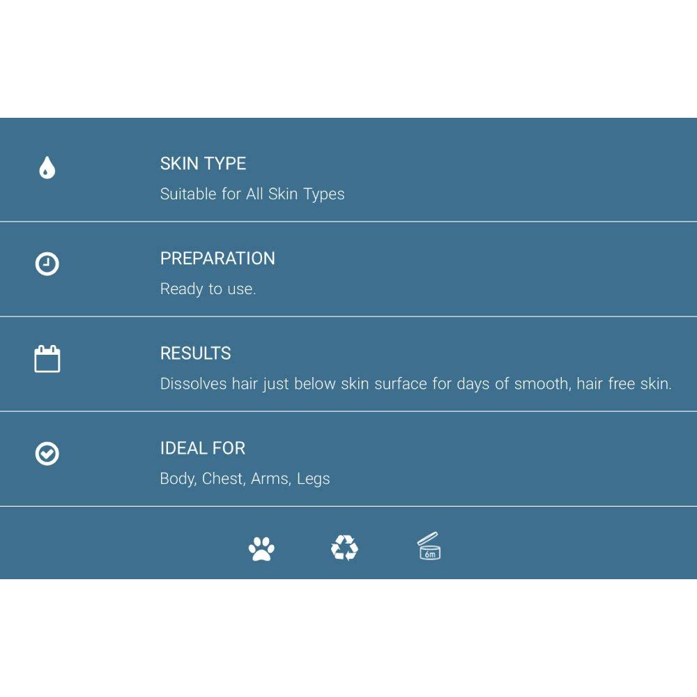 Kem tẩy lông cho nam Nad's For Men Hair Removal Cream 200ml