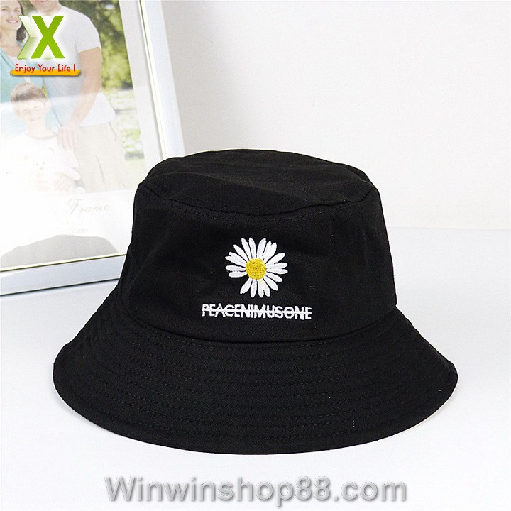 Mũ bucket cúc họa mi GD BIGBANG peaceminusone NK483 - Muasamhot1208